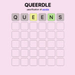 Daily Queerdle #133 May 18 2022 Answers