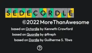 Daily Sedecordle September 2 2022 Answers